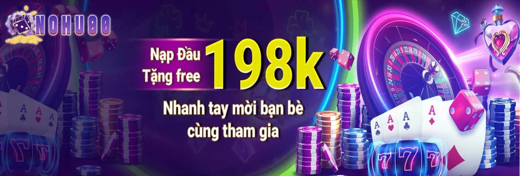 Banner đầu trang của Nohu90, giới thiệu các dịch vụ cá cược thể thao và casino trực tuyến uy tín nhất 2025.