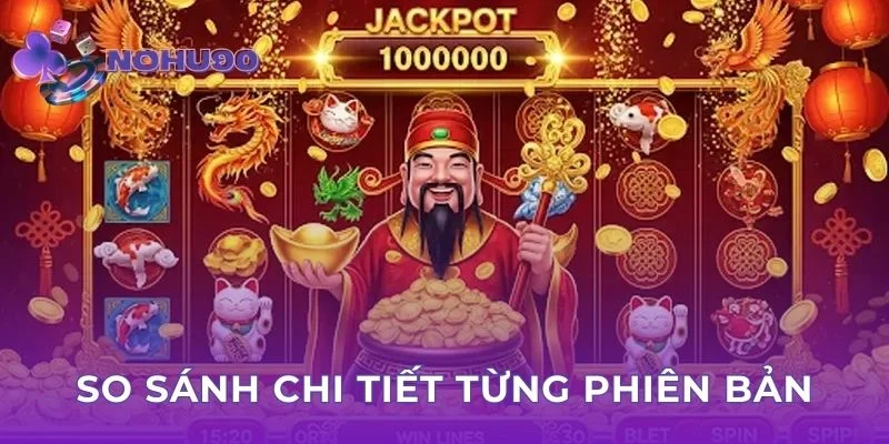 So sánh chi tiết từng phiên bản